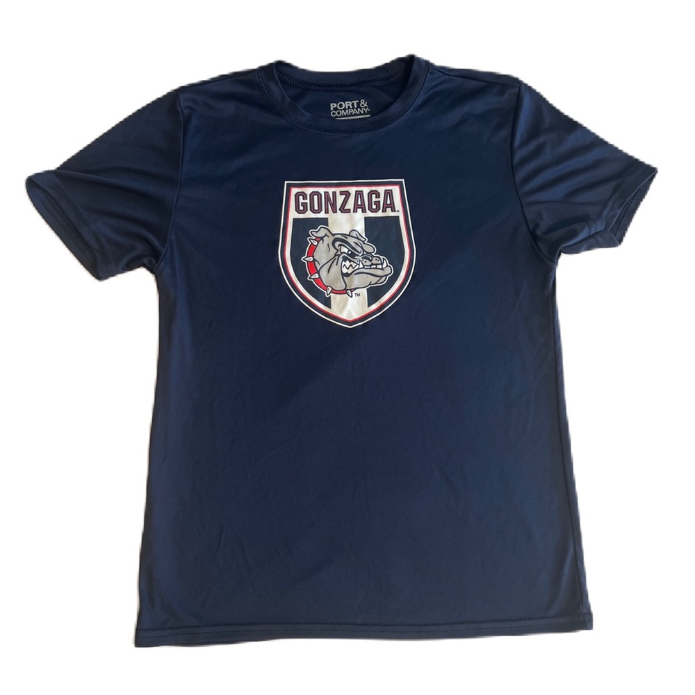 Youth Gonzaga athletic performance T-shirt size M